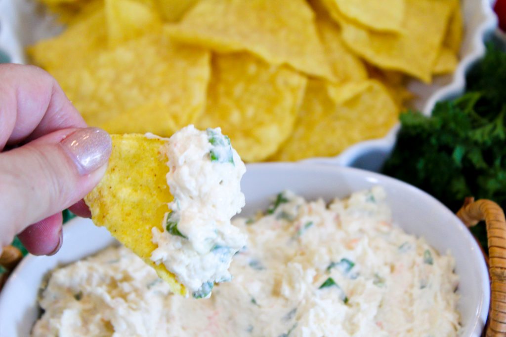 Cream Cheese Shrimp Dip - This Ole Mom