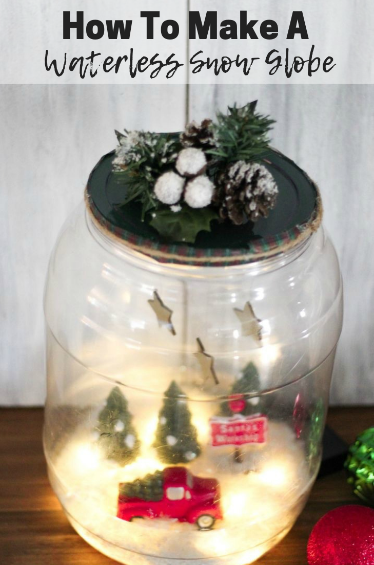 How To Make A Waterless Snow Globe This Ole Mom