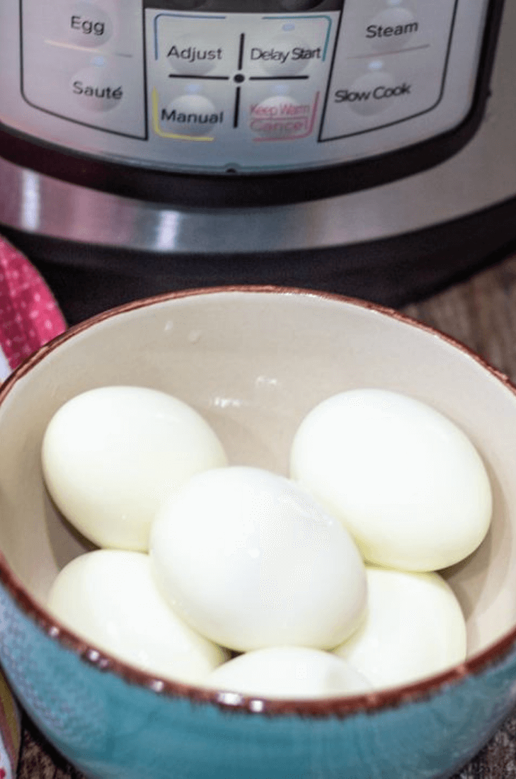 instant pot lux hard boiled eggs