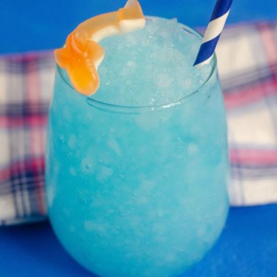 Blue Curacao Shark Drink - This Ole Mom